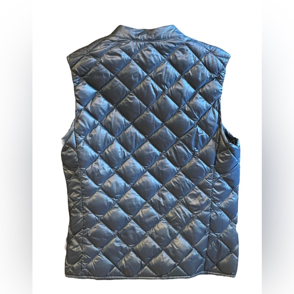 UNIQLO Ultra Light Quilted packable Down Vest size Small S Blue $59 MSRP - Picture 4 of 8